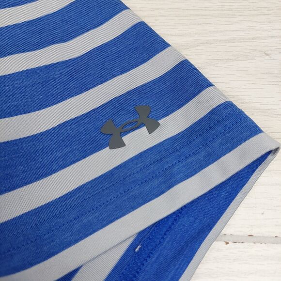 Lot of 2 Under Armour The Playoff Polo Shirt Mens Large‎ Blue Golf Performance - Picture 4 of 15